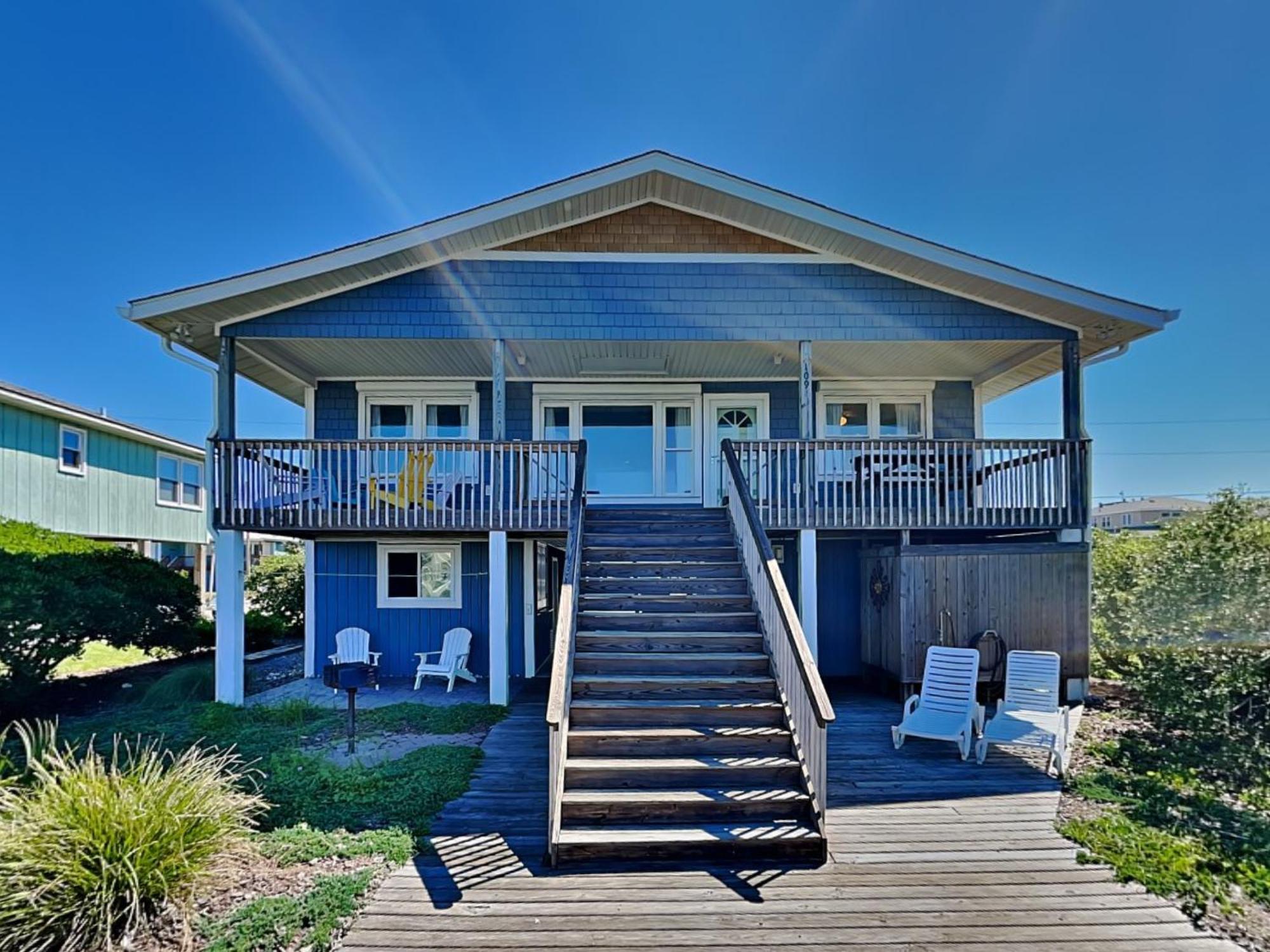 On Island Time Villa Topsail Beach Exterior photo