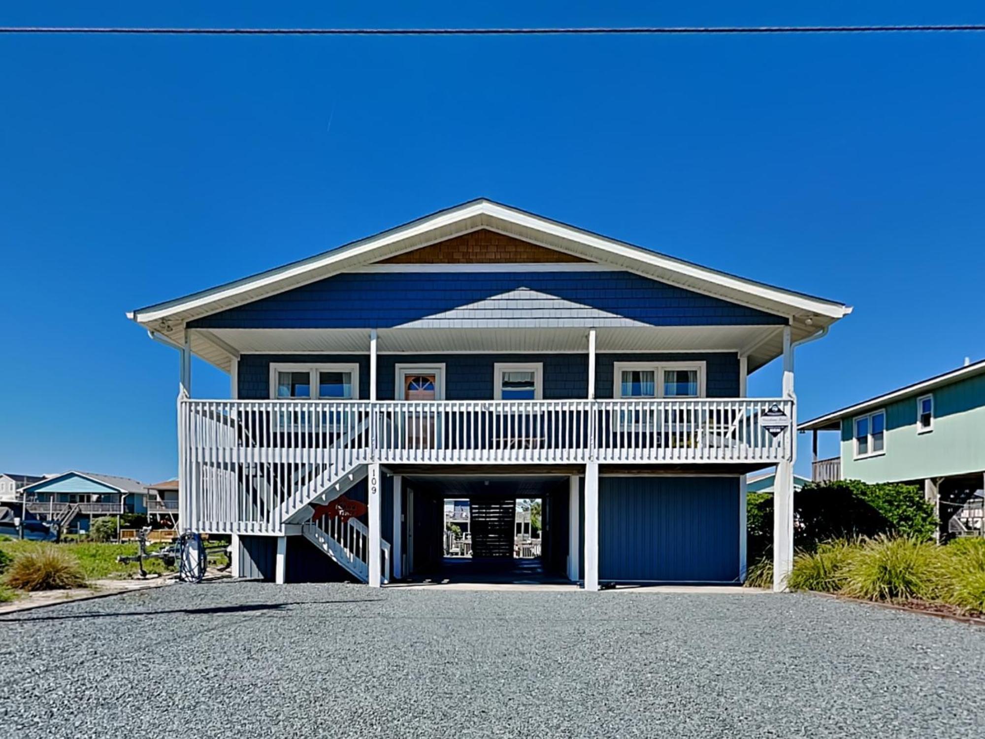 On Island Time Villa Topsail Beach Exterior photo